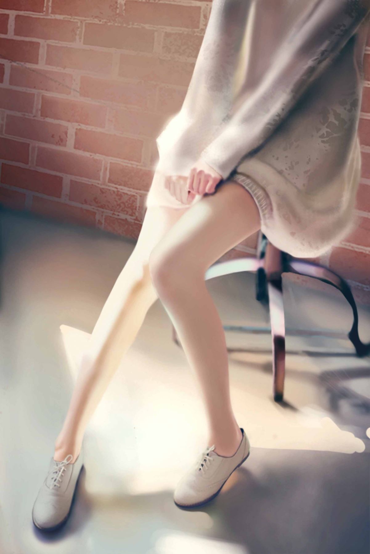 毛衣连衣裙少女3k全面屏手机壁纸动漫